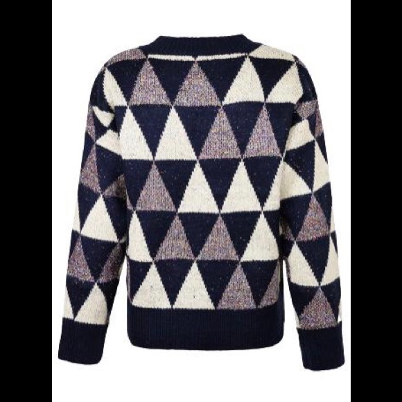 Women's Metallic Glitter Crew Neck Sweater Size M - Picture 2 of 8